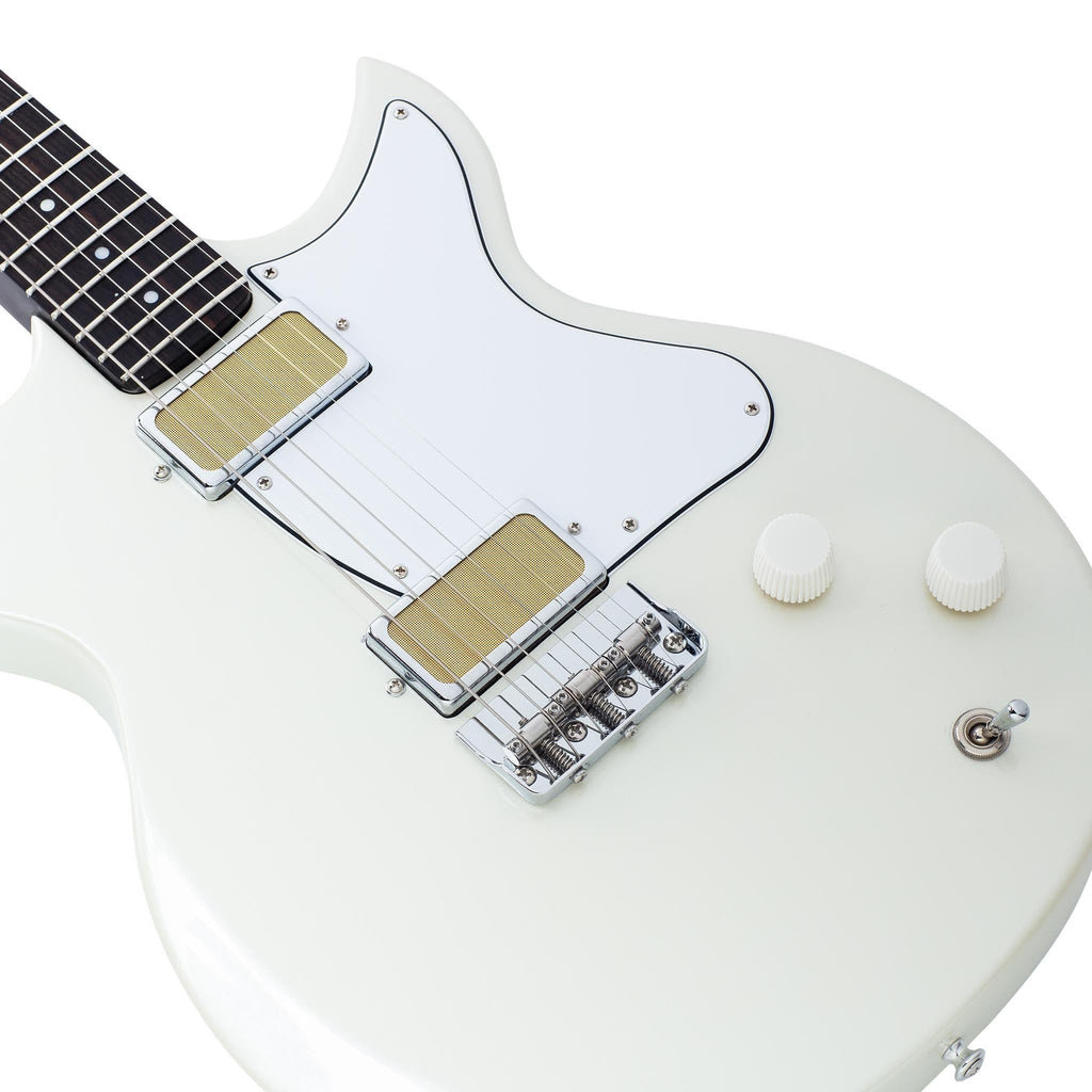 Harmony Rebel Electric Guitar w/MONO Bag - Pearl White