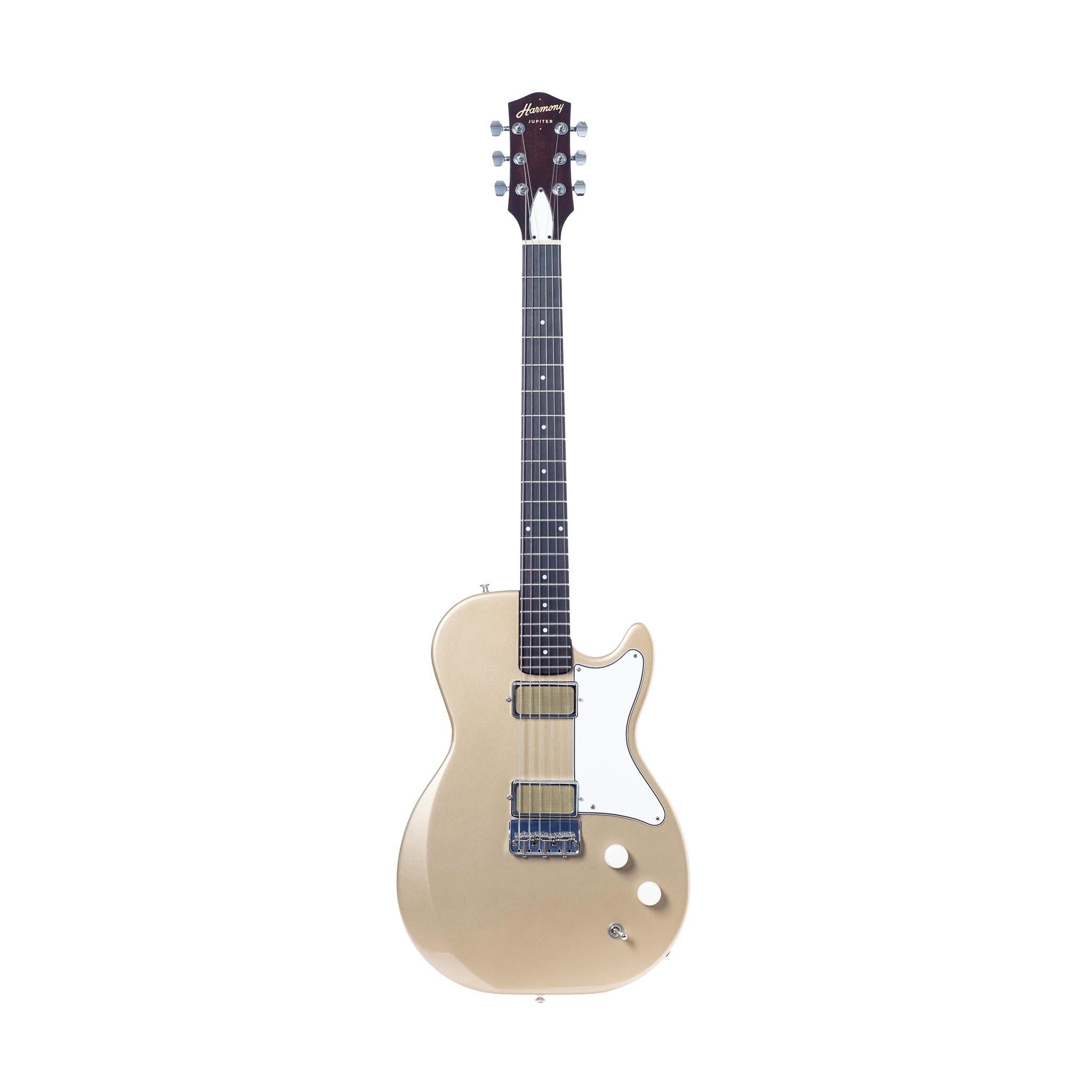 Harmony Jupiter Electric Guitar w/MONO Bag - Champagne