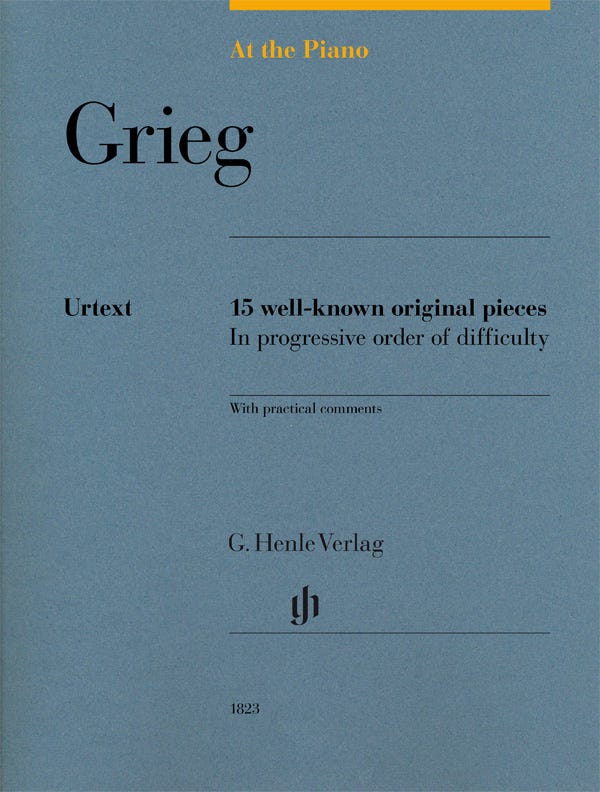 Grieg At The Piano - 15 Well-Known Original Piec