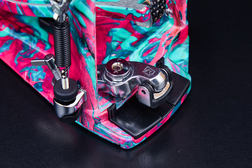 TAMA 50th Limited Iron Cobra Marble Coral Swirl Power Glide Single Pedal - One Only