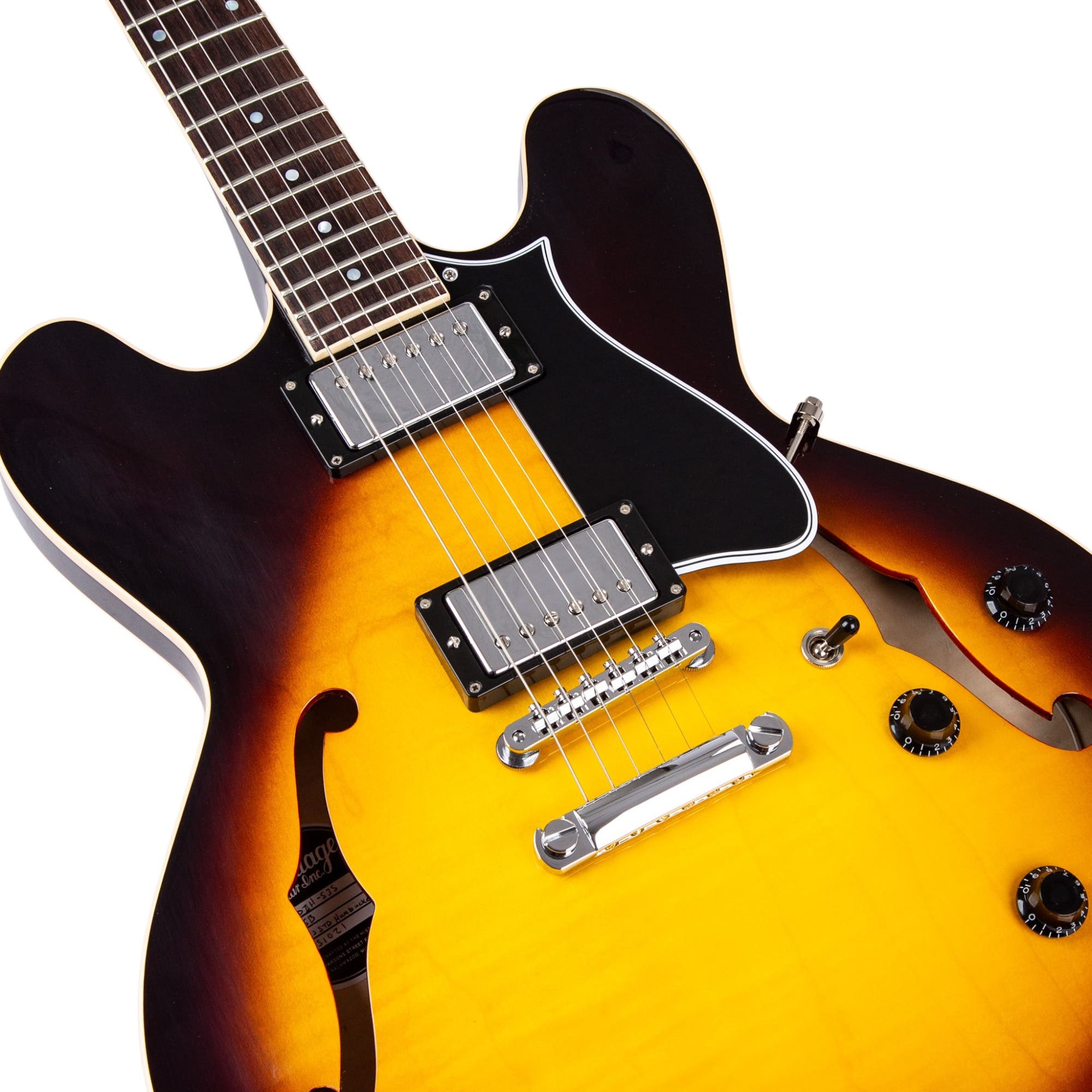 Heritage Standard II Collection H-535 Electric Guitar w/Case - Original Sunburst