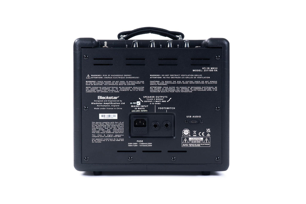Blackstar HT-1R MKIII - 1W 1X8" Valve Combo w/Reverb