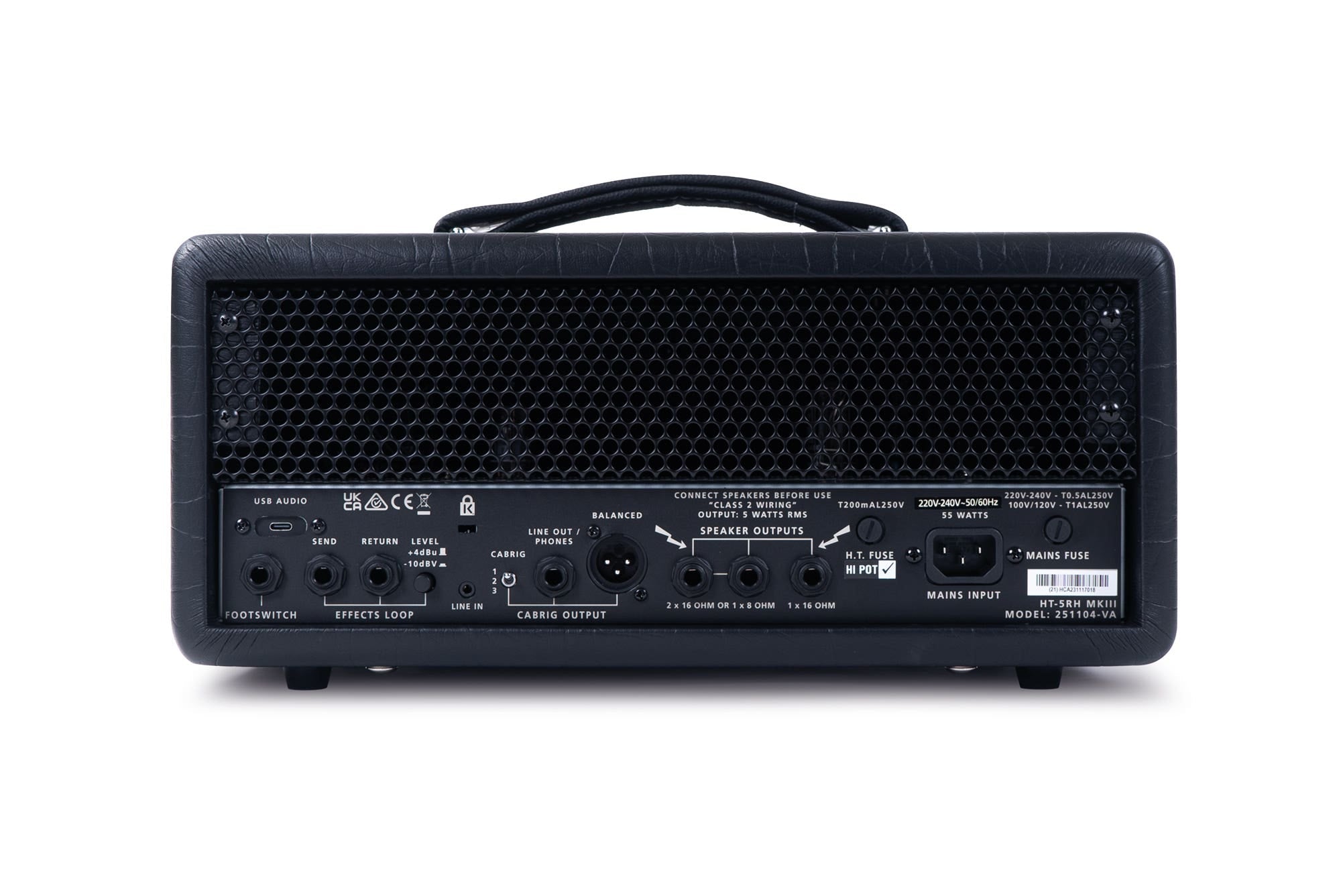 Blackstar HT-5RH MKIII - 5W Valve Head w/Reverb