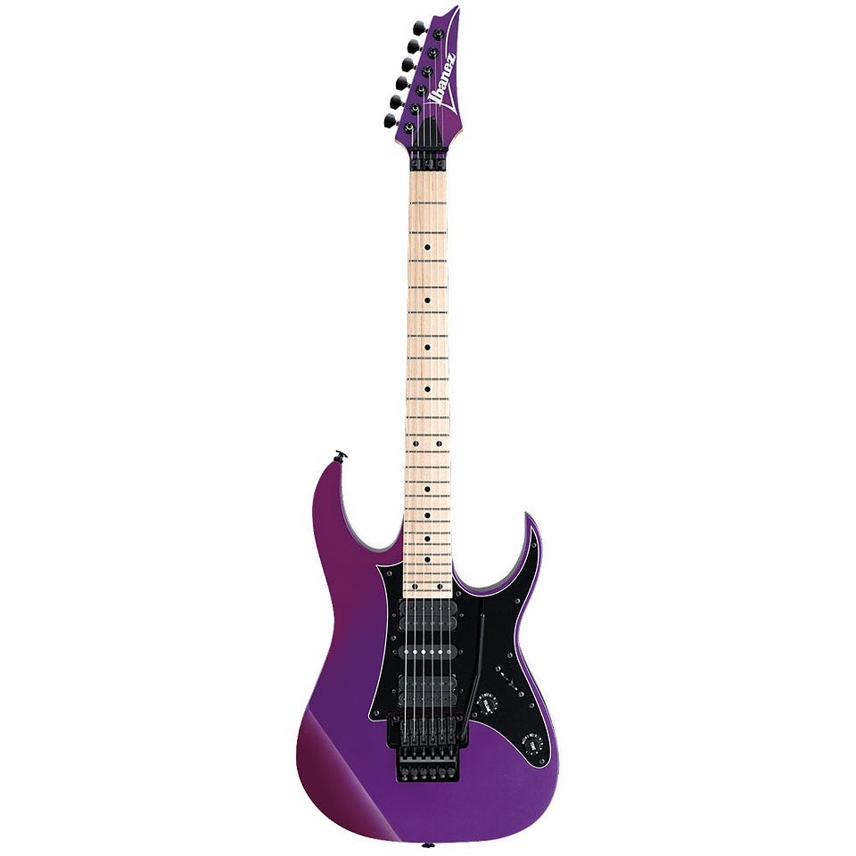 Ibanez RG550 PN Genesis Electric Guitar - Neon Purple