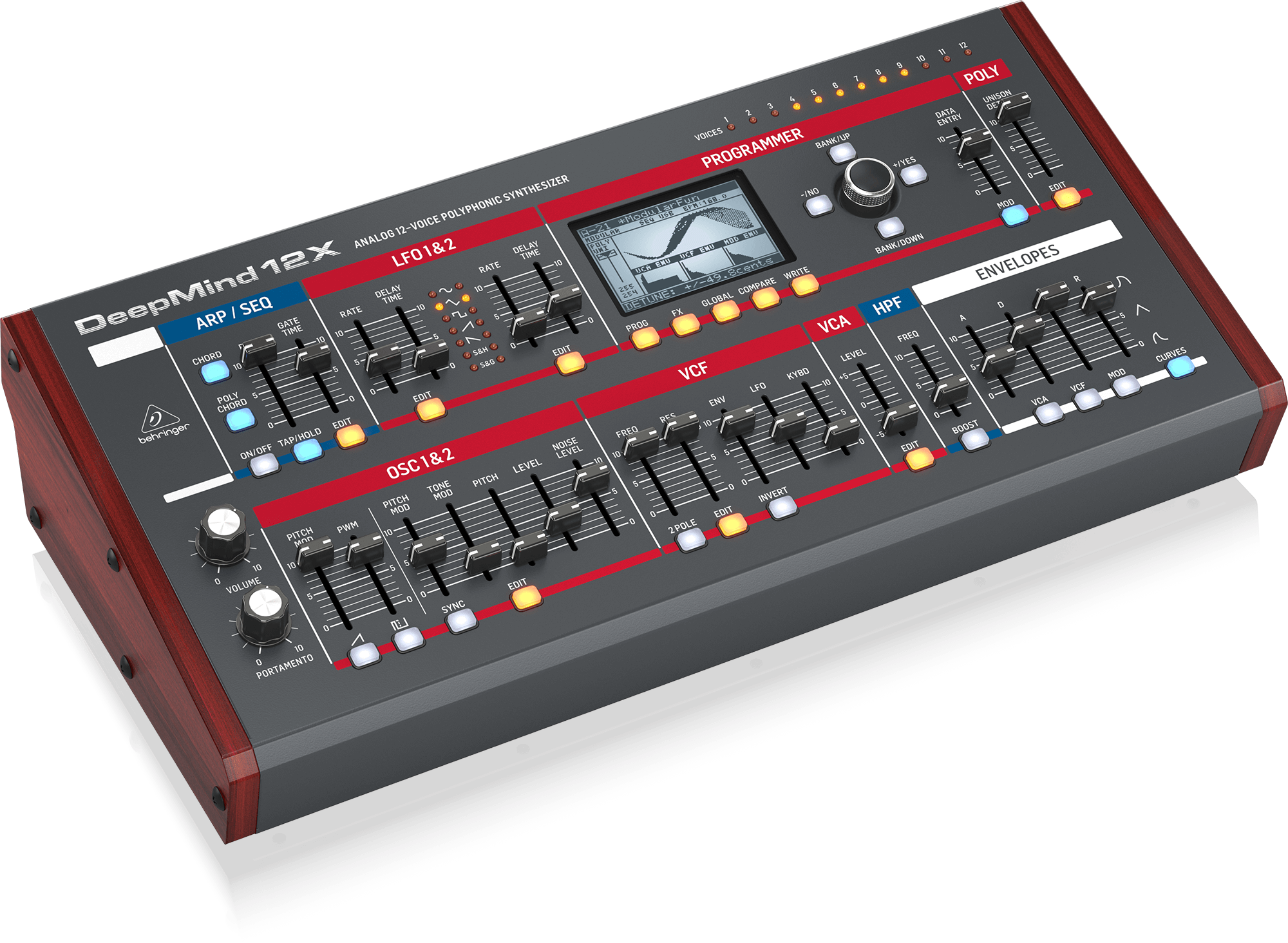 Behringer DeepMind 12XD True Analog 12-Voice Polyphonic Synth Module