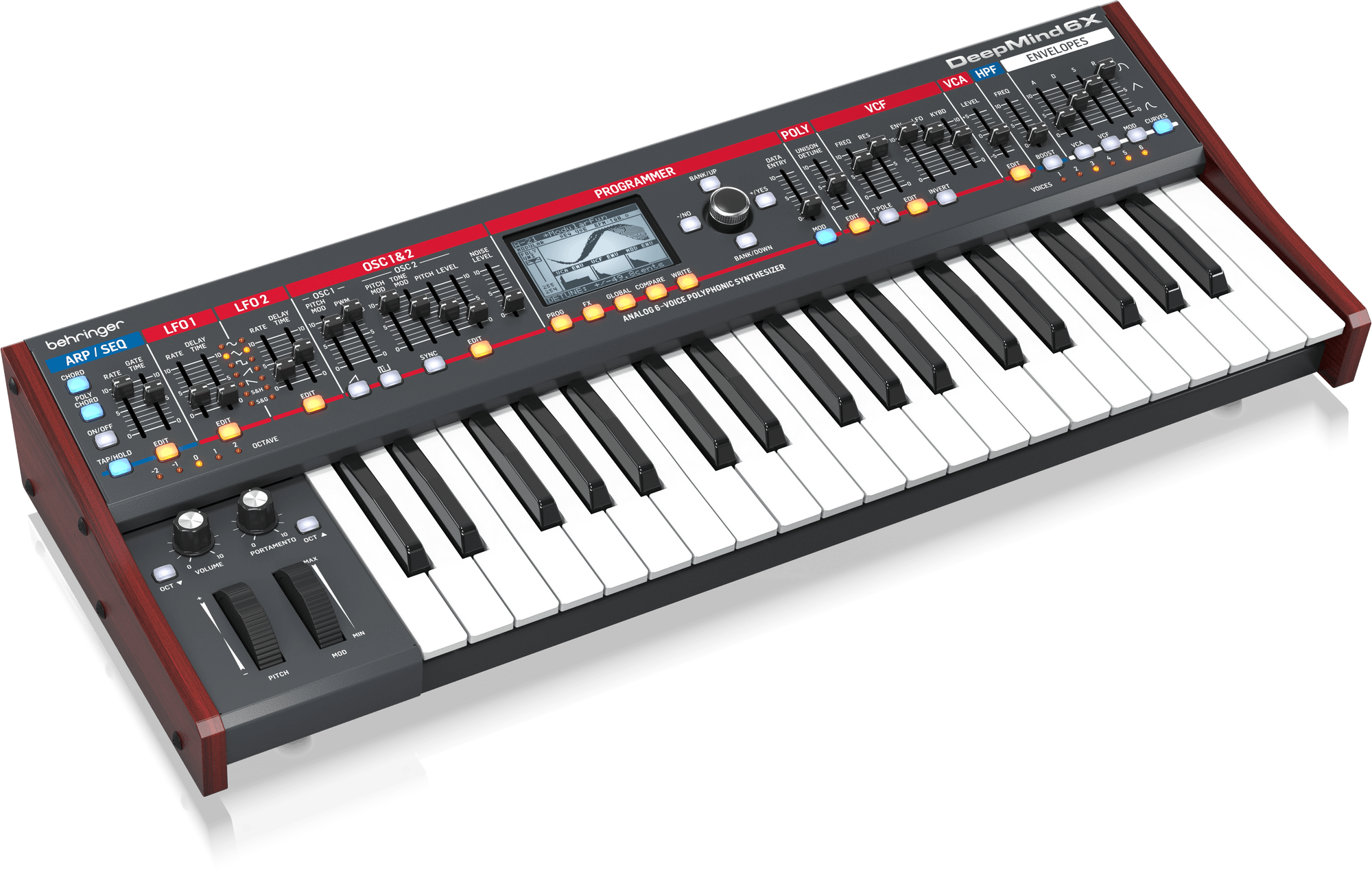 Behringer DeepMind 6X True Analog 6-Voice Polyphonic Synth Keyboard