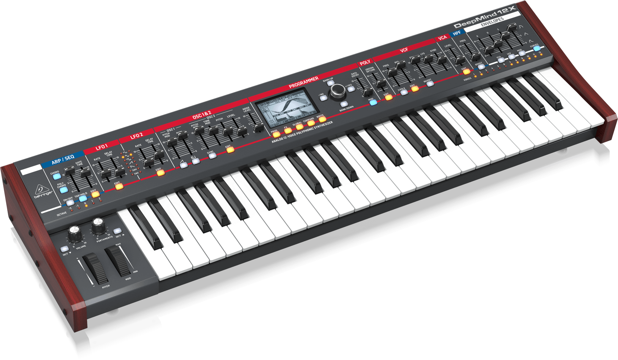 Behringer DeepMind 12X True Analog 12-Voice Polyphonic Synth Keyboard