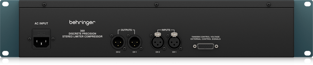 Behringer 369 2-ch Stereo Compressor + Limiter