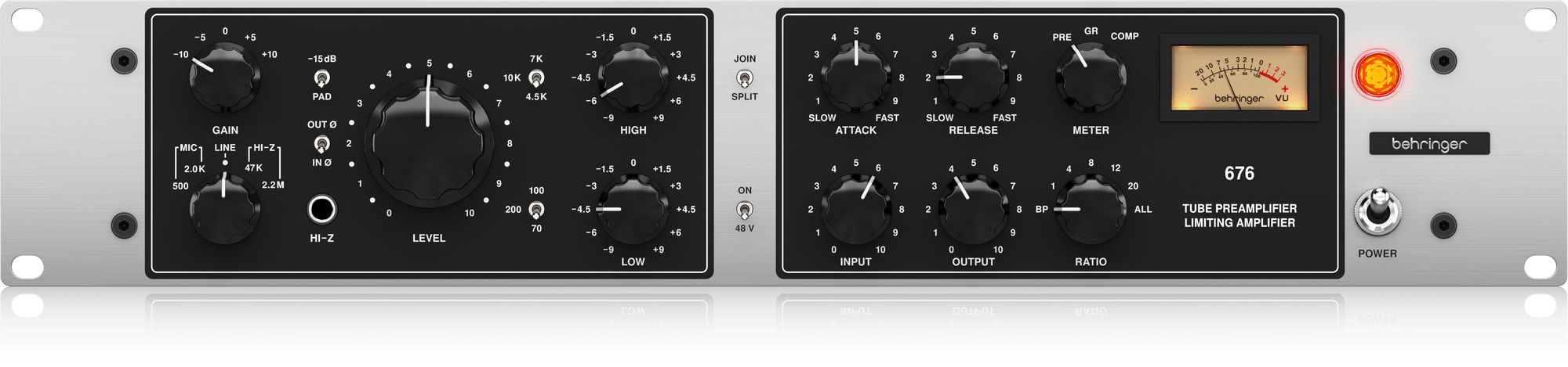 Behringer 676 Classic Vacuum Tube Preamplifier