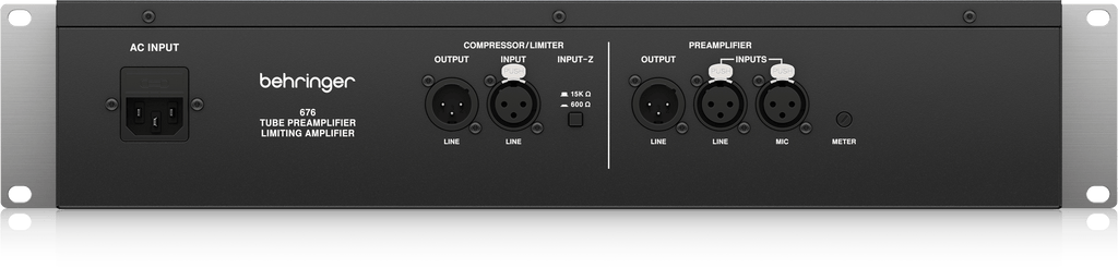 Behringer 676 Classic Vacuum Tube Preamplifier