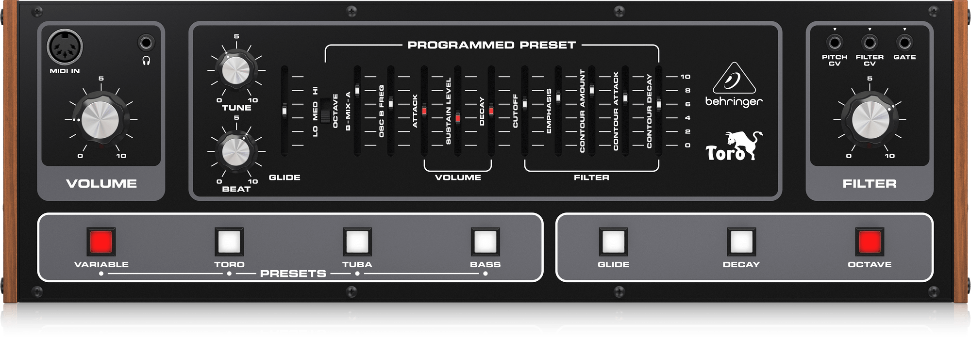Behringer TORO Analog Bass Synthesizer