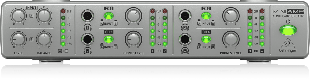 Behringer AMP800 v2 4ch Headphone Amplifier