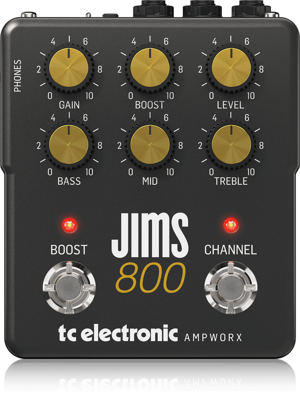 TC Electronic AmpWorx Hi-Gain JIMS 800 2ch Preamp Pedal