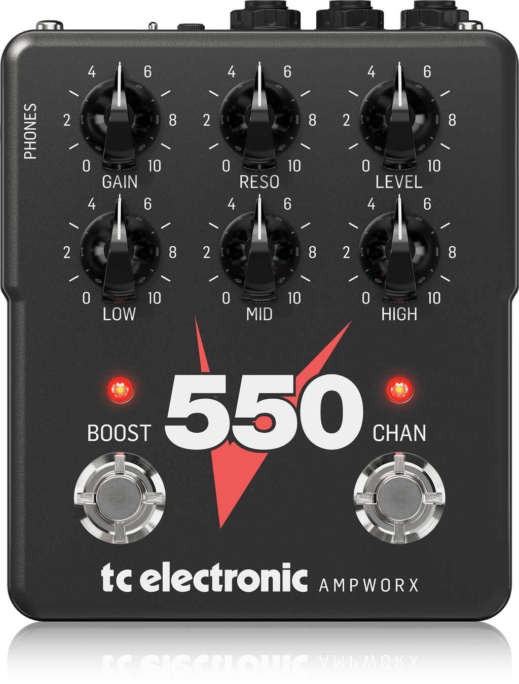 TC Electronic AmpWorx Hi-Gain V550 2ch Preamp Pedal