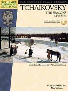 TCHAIKOVSKY SEASONS OP 37B PIANO