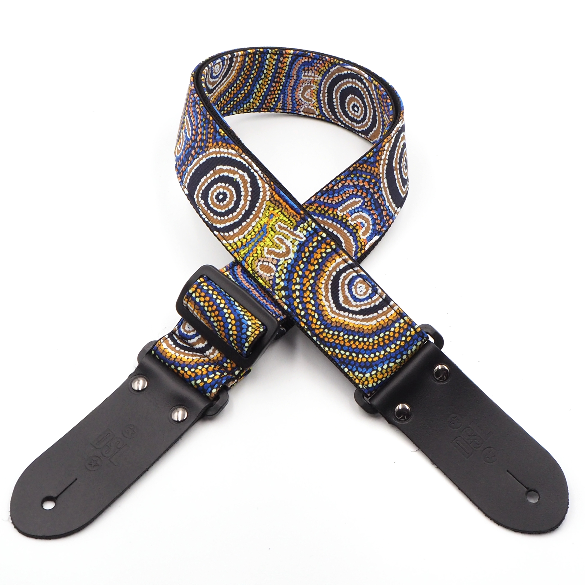 DSL Straps "Mina Mina Dreaming" Fabric Guitar Strap