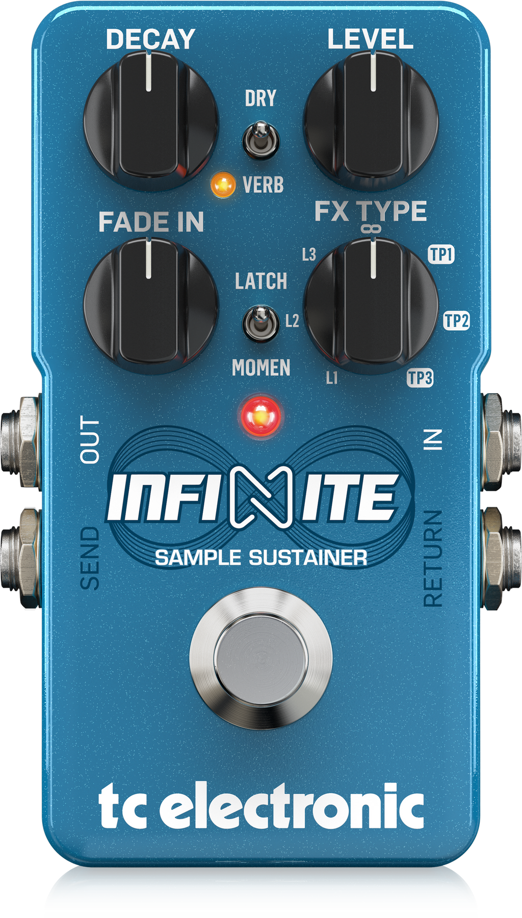 TC Electronic INFINITE Sample Sustainer Pedal w/TonePrint