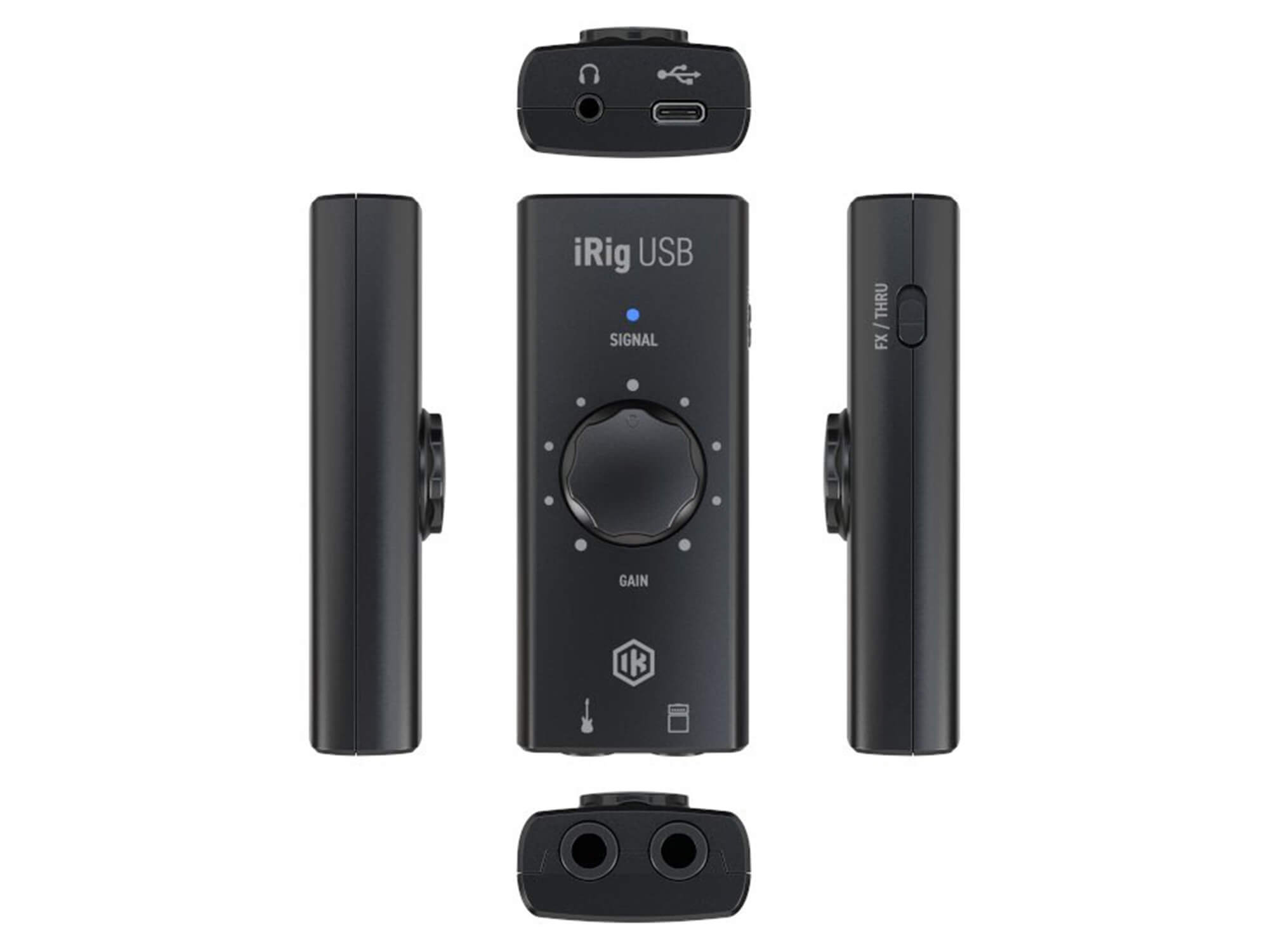 IK Multimedia iRig USB Guitar Interface for Mac/PC (USB-C)