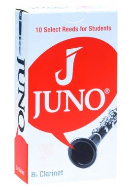 Vandoren JUNO Bb Clarinet Reed - Strength 2 - Pack of 10