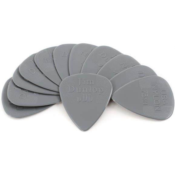 Dunlop Nylon Guitar Pick Pack - 0.38mm - 12 picks