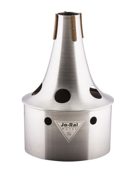 Jo-Ral Lrg Tenor Trombone Bucket Mute JRTRB8L
