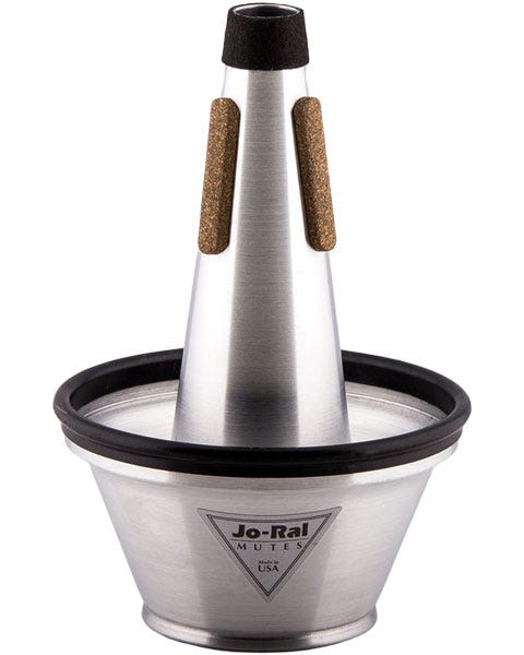 Jo-Ral Tri Trumpet Aluminium Cup Mute JRTPT3A
