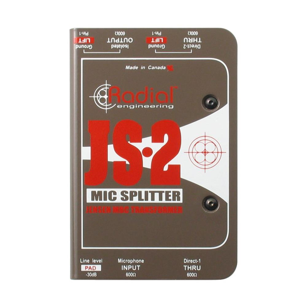 Radial JS2 Passive Mic Splitter