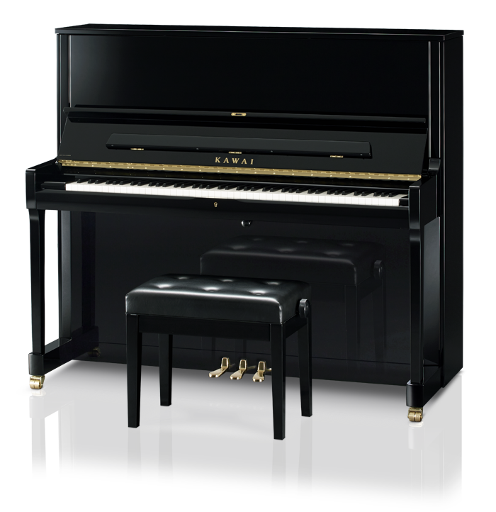 Kawai K500 JEP 130cm Upright Piano - Ebony Polish (K-500JEP)