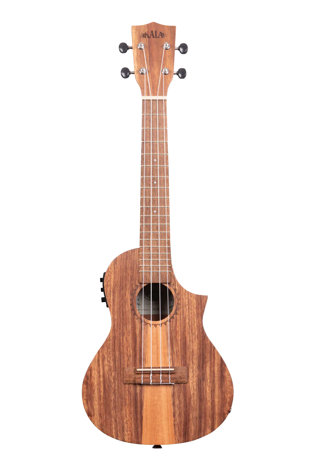 Kala KA-TK-C-CE Teak Concert Ukulele w/Pickup