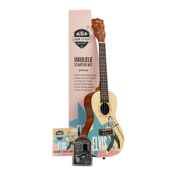 Kala LTP-C Elvis "Rockabilly" Concert Ukulele
