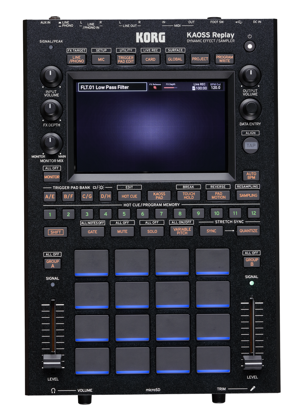 Korg Kaoss Replay Dynamic Effect + Performance Sampler