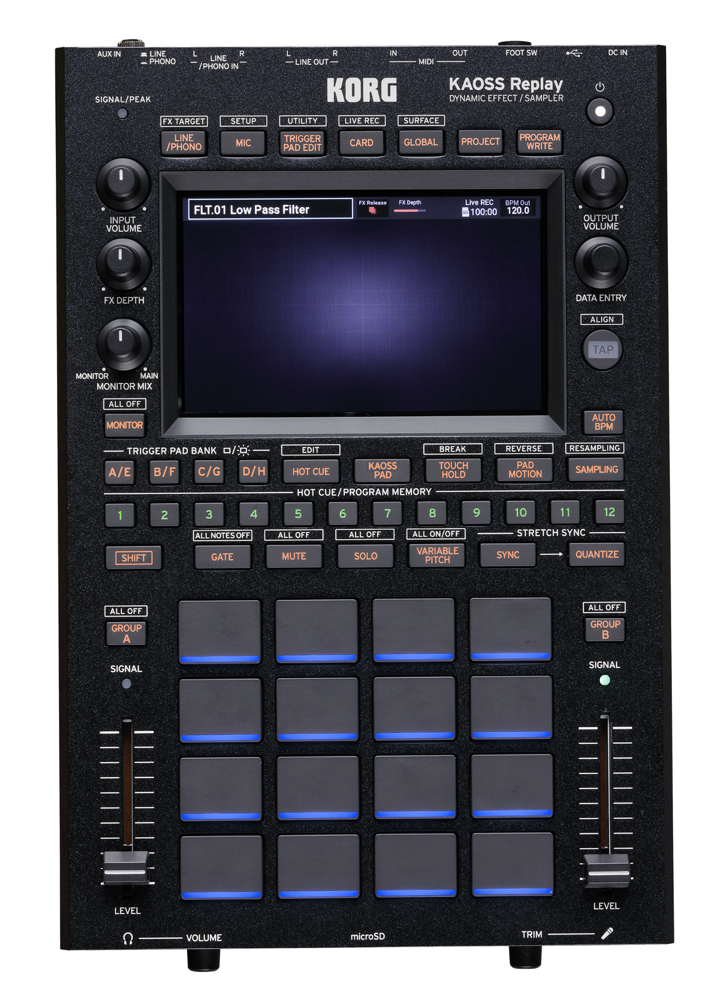 Korg Kaoss Replay Dynamic Effect + Performance Sampler