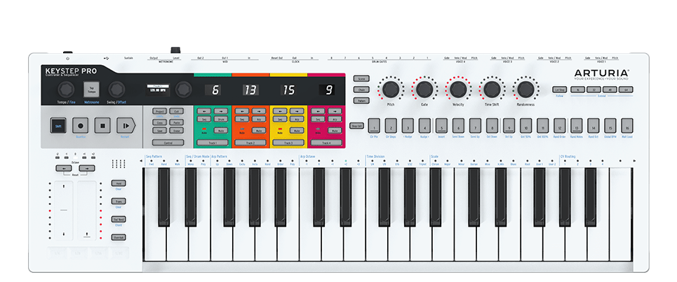 Arturia Keystep Pro Keyboard Controller