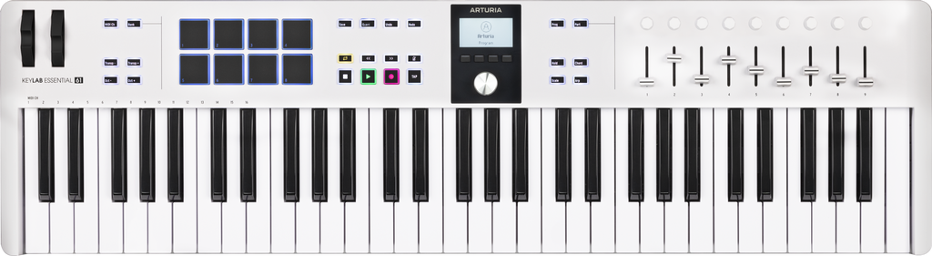 Arturia Keylab Essential 3 61 key controller - White