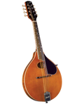 Kentucky KM-272 Deluxe Oval Hole Mandolin - Transparent Amber