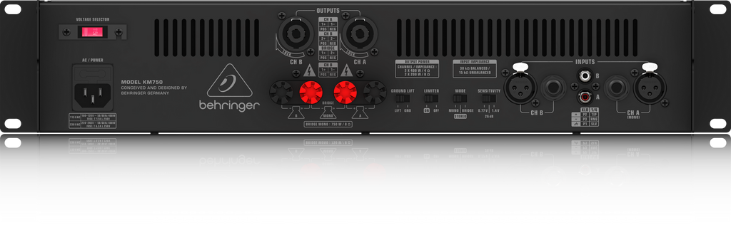 Behringer KM750 Power Amplifier