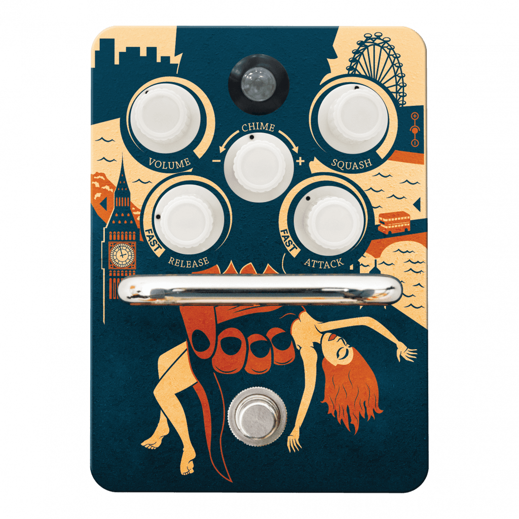 Orange Kongpressor Class A Compressor pedal