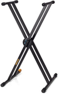 Hercules KS120B Double Braced Keyboard Stand
