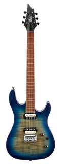 Cort KX300 Electric Guitar - Open Pore Cobalt Burst