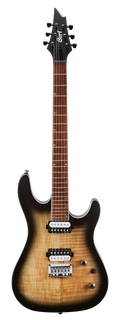 Cort KX300 Electric Guitar - Open Pore Raw Burst