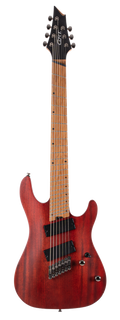 Cort KX307 Multi-scale 7-String Guitar - Open Pore Mahogany