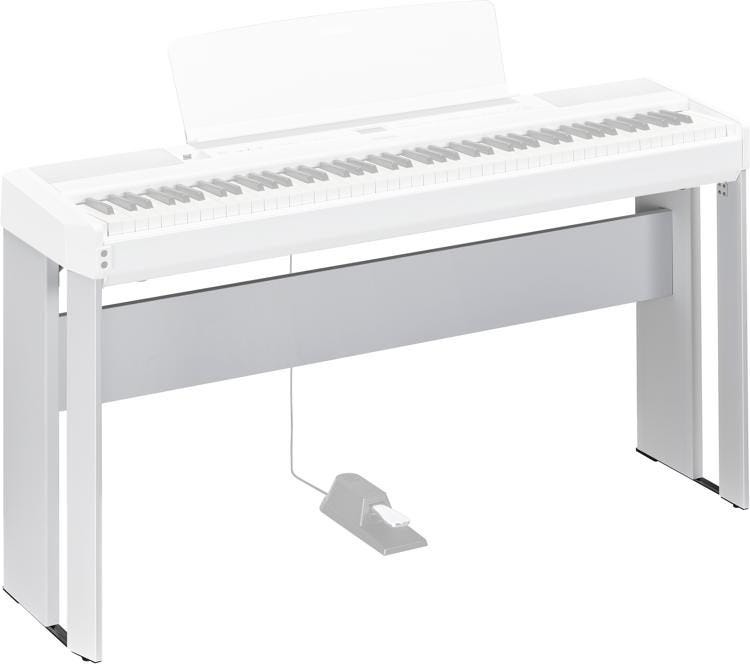 Yamaha L515WH Digital Piano Stand - White (suits P515/P525 piano sold separately)