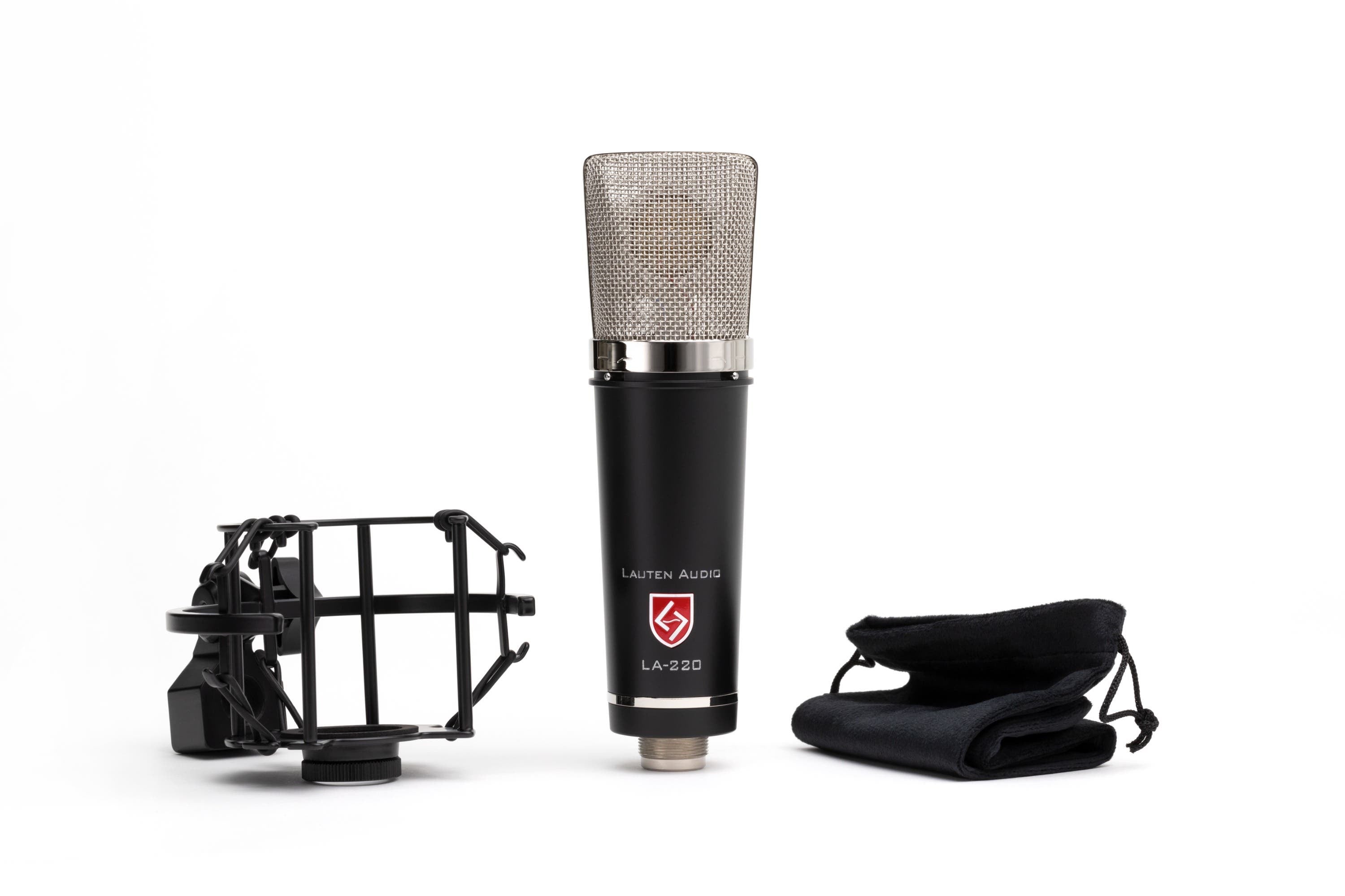 Lauten Audio Black LA-220 V2 FET Condenser Microphone