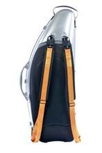 BAM LA DEFENSE Hightech Tenor Sax Case - Brushed Aluminium (DEF4102XLA)