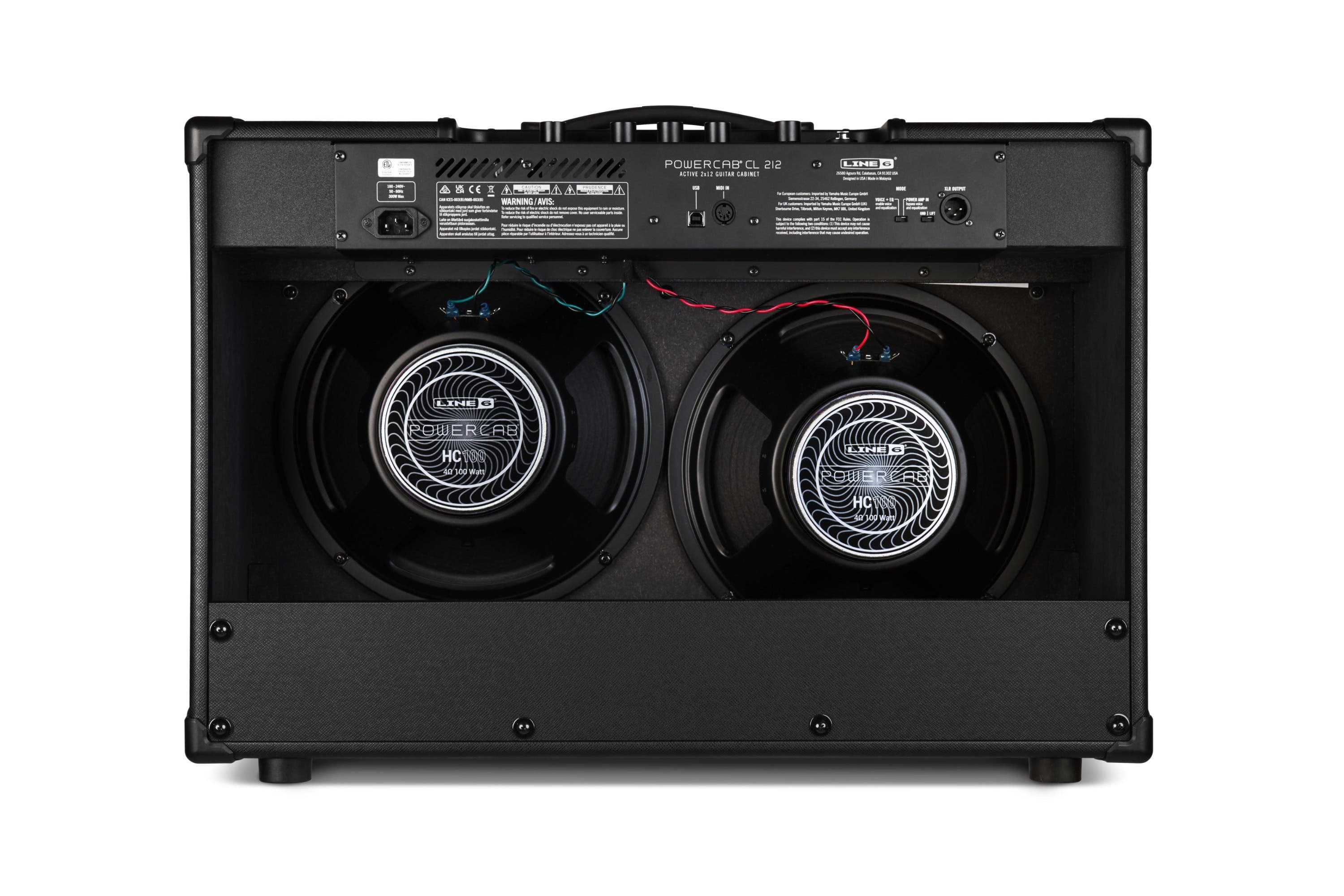 Line 6 Powercab CL 212 2x12 Powered Cabinet