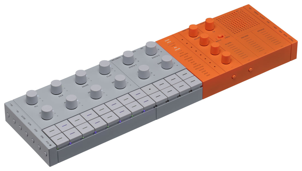 Yamaha SEQTRAK Portable Synth / Music Production Studio - Orange
