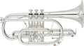 Yamaha YCR8335GSII Neo Custom Cornet - Heavy Gold Brass Bell / Silver Plated