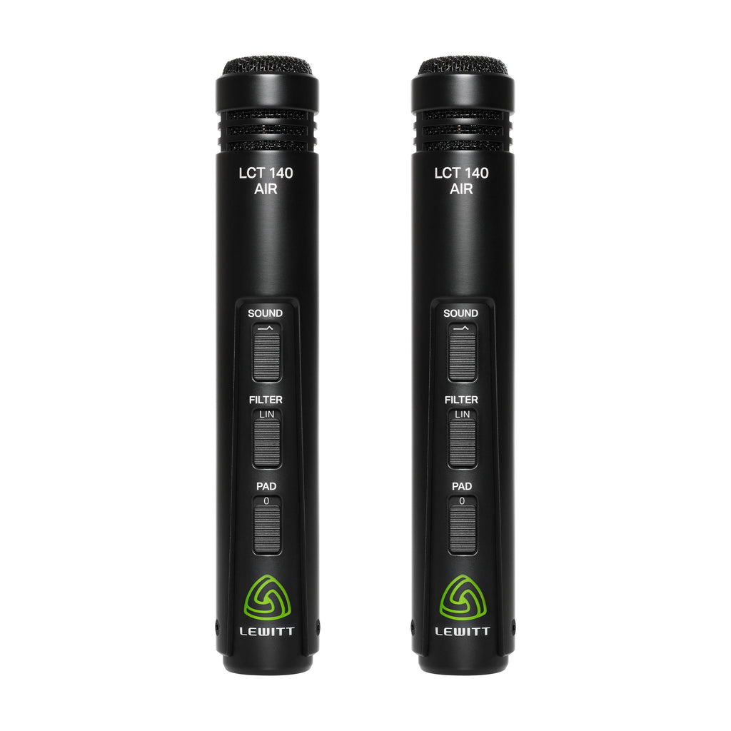 Lewitt LCT140 AIR Small Diaphragm Condenser Microphones (Matched Pair)