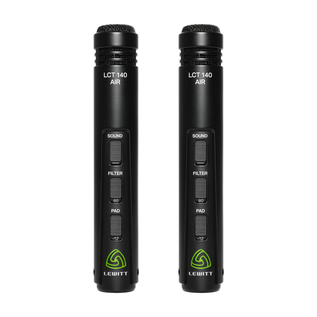 Lewitt LCT140 AIR Small Diaphragm Condenser Microphones (Matched Pair)