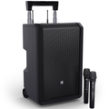 LD ANNY10 HHD2 B5 SYSTEM - 10" PA w/ 2 x Handheld Mics (584 - 608 MHz